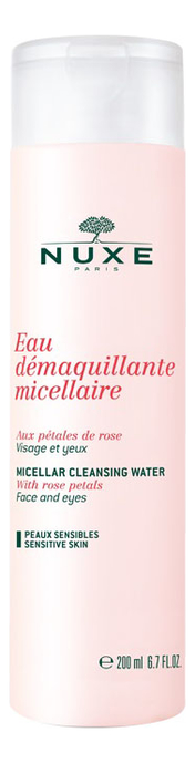 

Мицеллярная очищающая вода с лепестками роз Eau Demaquillante Micellaire: Вода 200мл, Мицеллярная очищающая вода с лепестками роз Eau Demaquillante Micellaire