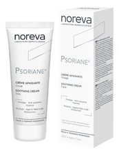 Noreva Успокаивающий увлажняющий крем для сухой кожи лица Psoriane Soothing Cream 40мл