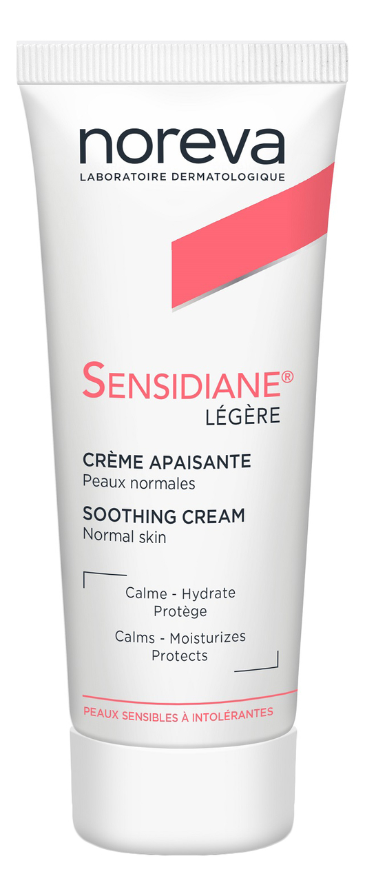 Крем для лица легкой текстуры Sensidiane Creme Apaisante 40мл легкий успокаивающий крем для лица creme apaisante legere 40мл