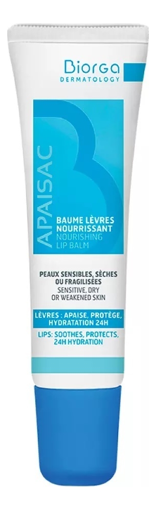 Питательный бальзам для губ Apaisac Nourishing Lip Balm 15мл