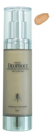 

Тональный крем для лица осветляющий White Hydro Essential Liquid Foundation 50мл: No 21, Тональный крем для лица осветляющий White Hydro Essential Liquid Foundation 50мл