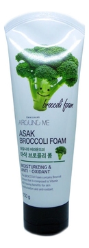 Пенка для умывания с экстрактом брокколи Around Me Asak Broccoli Foam 150г