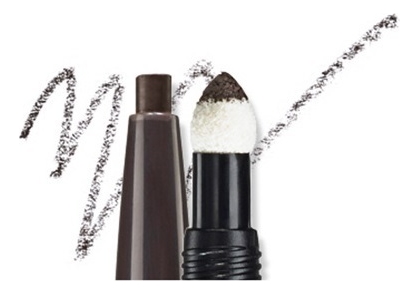 

Карандаш для бровей 3 в 1 Eco Soul Designing Eyebrow 0,2г: 02 Dark Brown, Карандаш для бровей 3 в 1 Eco Soul Designing Eyebrow 0,2г