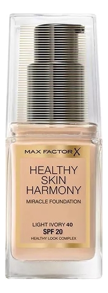 

Тональная основа Healthy Skin Harmony Miracle Foundation SPF20 30мл: 40 Light Ivory, Тональная основа Healthy Skin Harmony Miracle Foundation SPF20 30мл