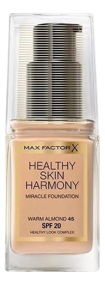 

Тональная основа Healthy Skin Harmony Miracle Foundation SPF20 30мл: 45 Warm Almond, Тональная основа Healthy Skin Harmony Miracle Foundation SPF20 30мл