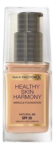 

Тональная основа Healthy Skin Harmony Miracle Foundation SPF20 30мл: 50 Natural, Тональная основа Healthy Skin Harmony Miracle Foundation SPF20 30мл