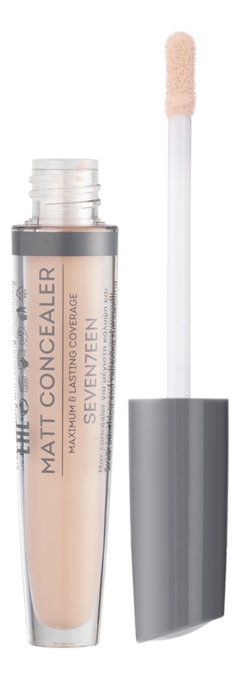 Матовый жидкий консилер Matt Concealer Extra Coverage 3мл: No 00 матовый жидкий консилер matt concealer extra coverage 3мл no 0a