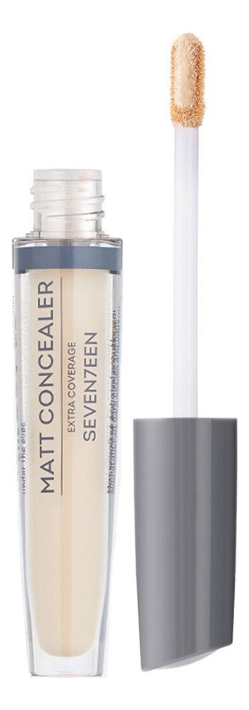 цена Матовый жидкий консилер Matt Concealer Extra Coverage 3мл: No 0A