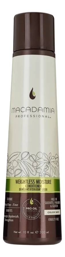 

Увлажняющий кондиционер для волос Professional Weightless Moisture Conditioner: Кондиционер 300мл, Увлажняющий кондиционер для волос Professional Weightless Moisture Conditioner
