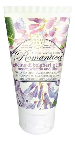 Крем для лица и тела Romantica Tuscan Wisteria &amp; Lilac 150мл (тосканская глициния и сирень)