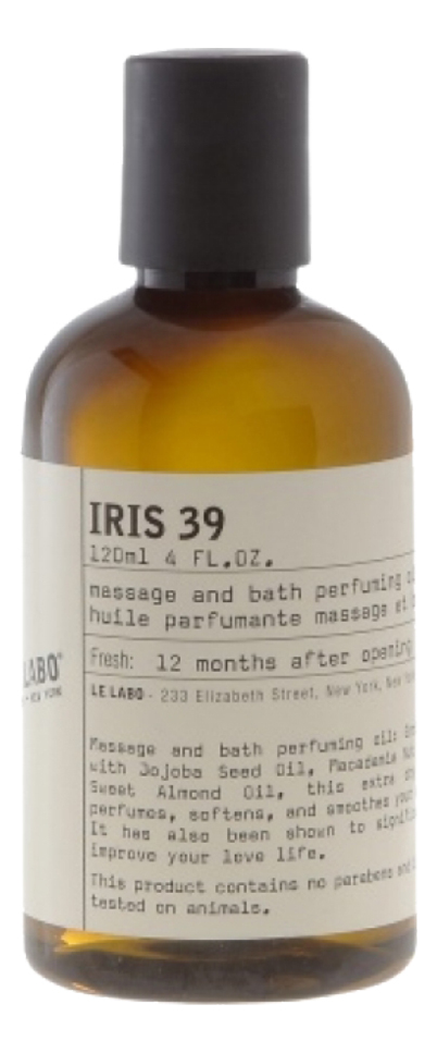Iris 39: масло для массажа и ванны 120мл