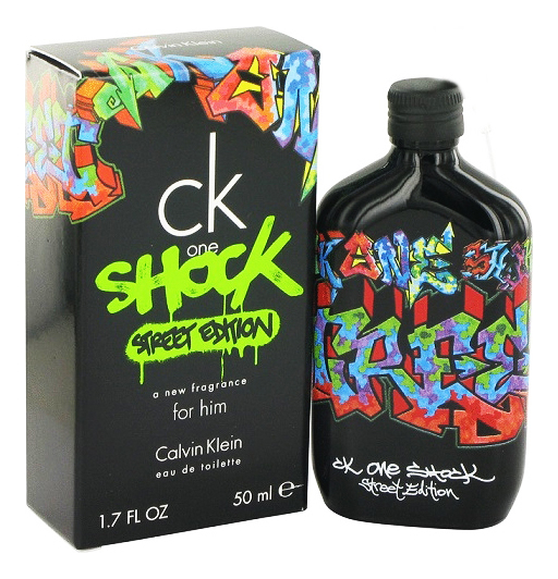 

CK One Shock Street Edition For Him: туалетная вода 50мл, CK One Shock Street Edition For Him