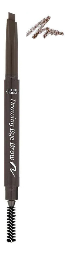 

Двойной карандаш для бровей Drawing Eye Brow Duo 0,3г: 01 Dark Brown, Двойной карандаш для бровей Drawing Eye Brow Duo 0,3г