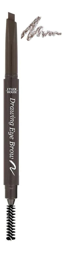 

Двойной карандаш для бровей Drawing Eye Brow Duo 0,3г: 02 Gray Brown, Двойной карандаш для бровей Drawing Eye Brow Duo 0,3г