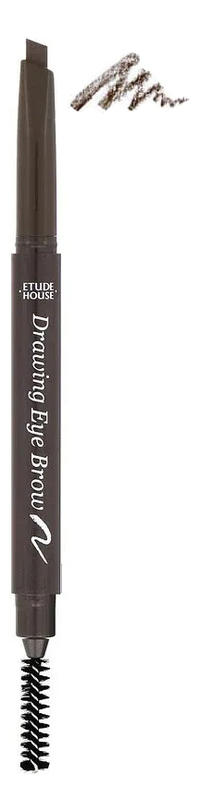 

Двойной карандаш для бровей Drawing Eye Brow Duo 0,3г: 03 Brown, Двойной карандаш для бровей Drawing Eye Brow Duo 0,3г