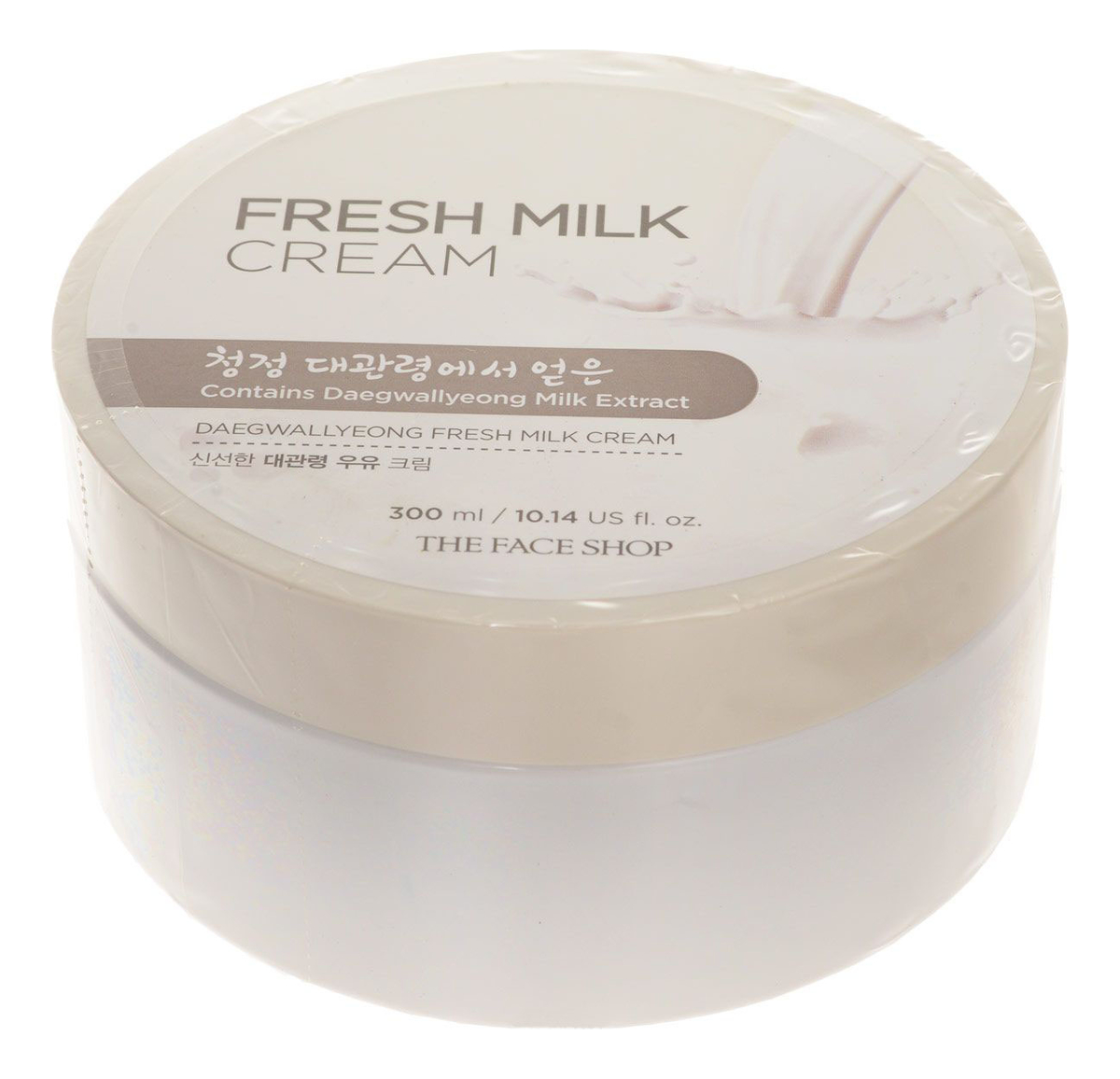 

Крем для лица и тела с молоком Daegwallyeong Milk Fresh Cream 300мл