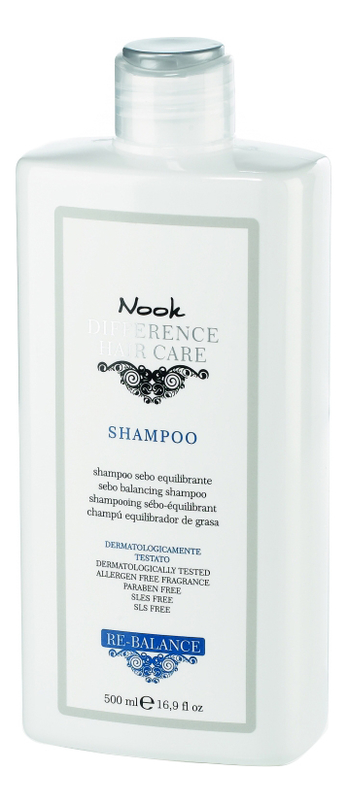 

Шампунь для жирной кожи головы Ph 5,0 Difference Hair Care Sebo-Balancing Shampoo: Шампунь 500мл, Шампунь для жирной кожи головы Ph 5,0 Difference Hair Care Sebo-Balancing Shampoo