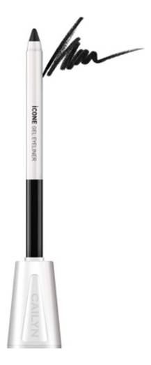 

Карандаш для глаз с точилкой ICone Gel EyeLiner 1,2г: E01 Black, Карандаш для глаз с точилкой ICone Gel EyeLiner 1,2г