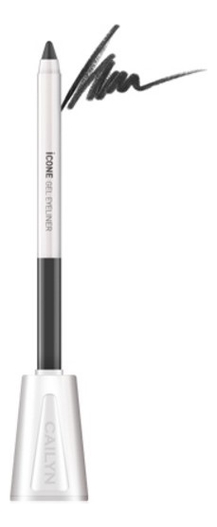 

Карандаш для глаз с точилкой ICone Gel EyeLiner 1,2г: E02 Iron, Карандаш для глаз с точилкой ICone Gel EyeLiner 1,2г