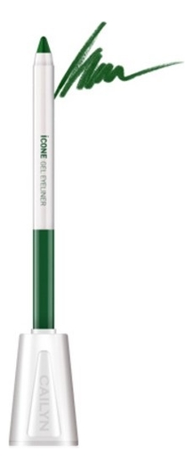 

Карандаш для глаз с точилкой ICone Gel EyeLiner 1,2г: E04 Sap Green, Карандаш для глаз с точилкой ICone Gel EyeLiner 1,2г