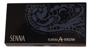 Набор для бровей Form-A-Brow Dark (3 оттенка + 4 трафарета + кисть)