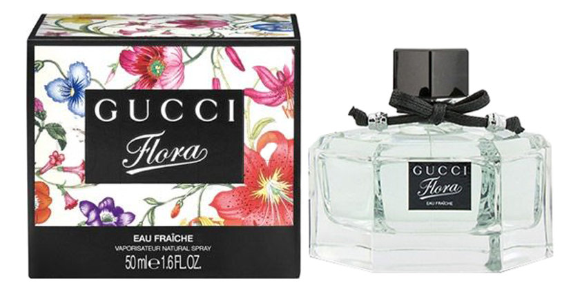 

Flora by Gucci Eau Fraiche: туалетная вода 50мл, Flora By Gucci Eau Fraiche