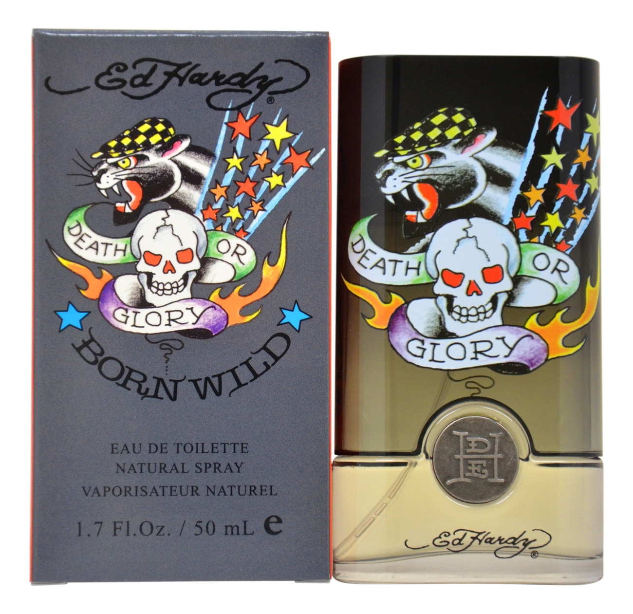 

Christian Audigier Ed Hardy Born Wild for Men: туалетная вода 50мл, Christian Audigier Ed Hardy Born Wild For Men