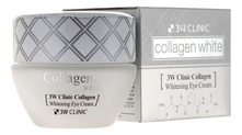 3W CLINIC Крем для век с коллагеном Collagen Whitening Eye Cream 35мл