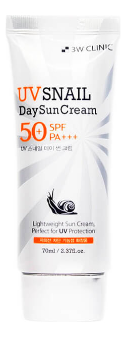 

Солнцезащитный крем для лица с муцином улитки UV Snail Day Sun Cream SPF50+ PA+++ 70мл