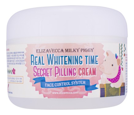 Осветляющий крем-пилинг для лица Milky Piggy Real Whitening Time Secret Pilling Cream 100г