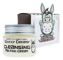 Elizavecca Крем-масло для снятия макияжа Donkey Creamy Cleansing Melting Cream 100г