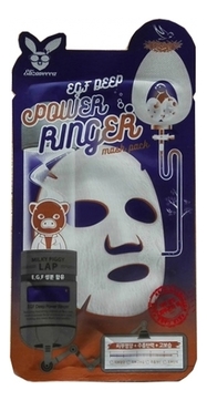 Тканевая маска для лица с эпидермальным фактором EGF Deep Power Ringer Mask Pack