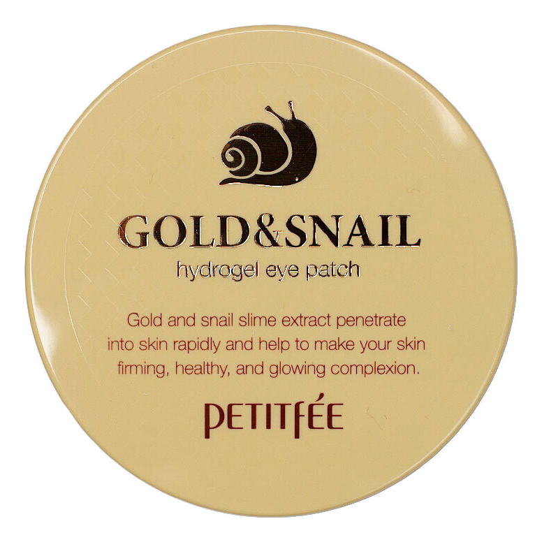 Гидрогелевые патчи для области вокруг глаз Gold  Snail Hydrogel Eye Patch 60шт