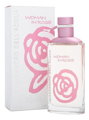

Alessandro Dell` Acqua Woman In Rose: туалетная вода 100мл, Alessandro Dell' Acqua Woman In Rose