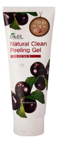 Пилинг-скатка для лица с экстрактом ягод асаи Acai Berry Natural Clean Peeling Gel 180мл: Пилинг-скатка 180мл пилинг скатка ekel natural clean peeling gel acai berry 100 мл