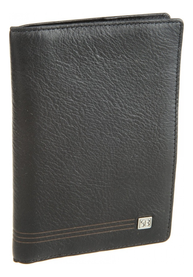 

Обложка для паспорта West Black 2464 (черная)