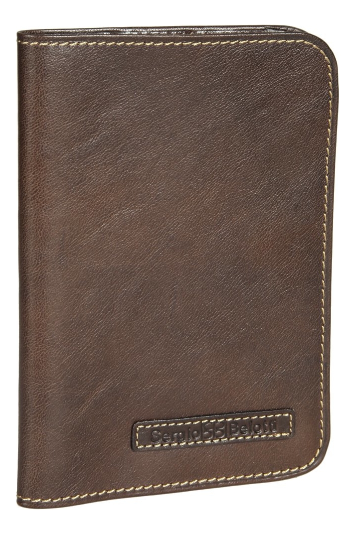 

Обложка для паспорта Ancona Brown 1597 (коричневая)