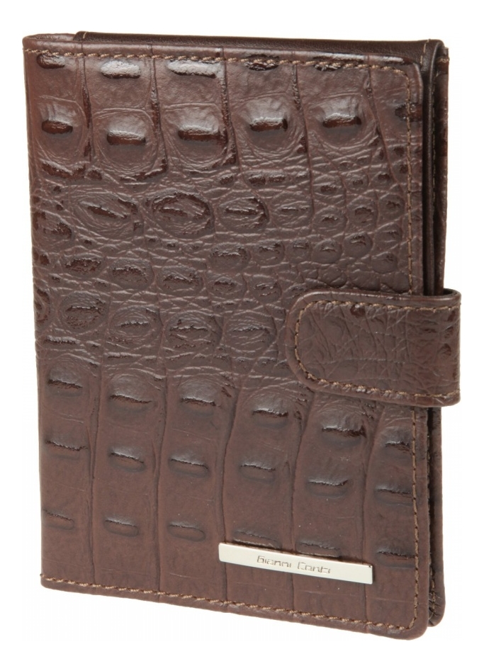 

Обложка для документов Dark Brown 1457489E (коричневая)