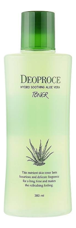 Тонер для лица с экстрактом алоэ вера Hydro Soothing Aloe Vera Toner 380мл тонер для лица с экстрактом алоэ вера hydro soothing aloe vera toner 380мл