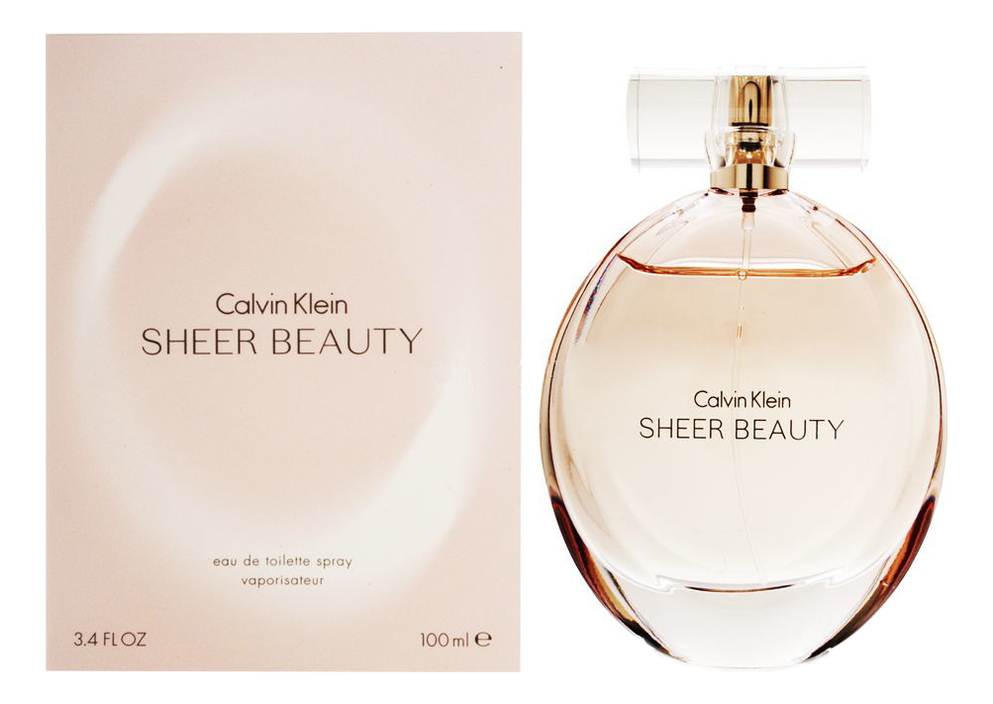 Sheer Beauty: туалетная вода 100мл calvin klein sheer beauty 50