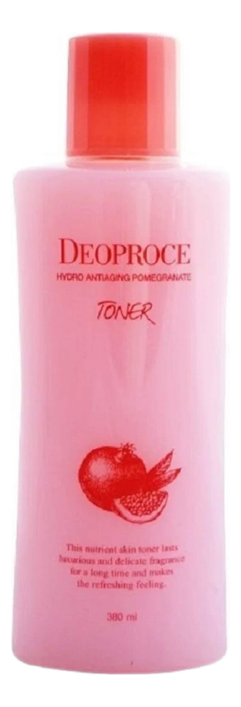 Тонер для лица антивозрастной с экстрактом граната Hydro Antiaging Pomegranate Toner 380мл эмульсия для лица с экстрактом граната hydro antiaging pomergranate emulsion 380мл