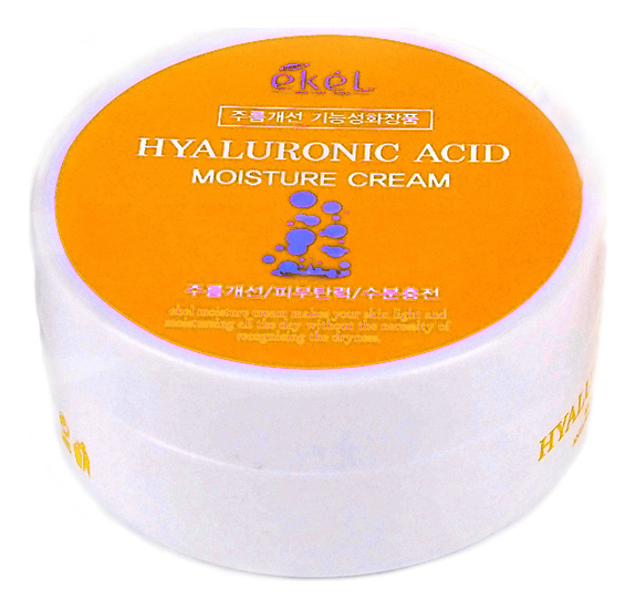 Увлажняющий крем для лица на основе гиалуроновой кислоты Hyaluronic Acid Moisture Cream 100г увлажняющий крем для лица на основе семи видов гиалуроновой кислоты gokujyun premium cream acid 50мл