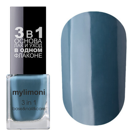 

Лак для ногтей 3 в 1 MyLimoni 6мл: No 38, Лак для ногтей 3 в 1 MyLimoni 6мл