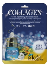 Ekel Тканевая маска для лица с коллагеном Collagen Ultra Hydrating Essence Mask 25г