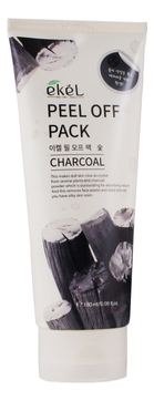 Маска-пленка для лица с древесным углем Peel Off Charcoal Pack 180мл