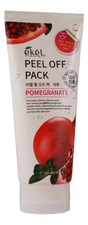 Ekel Маска-пленка для лица с экстрактом граната Peel Off Pomegranate Pack 180мл