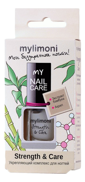 

Укрепляющий комплекс для ногтей MyLimoni Strength & Care 6мл