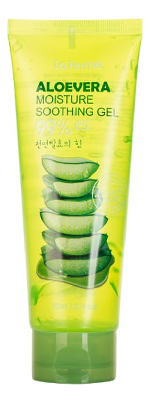

Увлажняющий и успокаивающий гель с экстрактом алоэ вера La Ferme Aloe Vera Moisture Soothing Gel 200мл