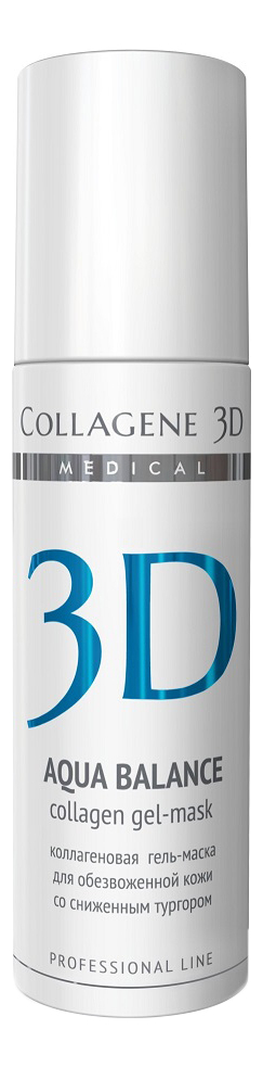 

Коллагеновая гель-маска для обезвоженной кожи лица Aqua Balance Collagen Gel-Mask Professional Line: Гель-маска 130мл, Коллагеновая гель-маска для обезвоженной кожи лица Aqua Balance Collagen Gel-Mask Professional Line