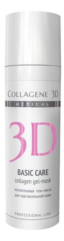 

Коллагеновая гель-маска для чувствительной кожи лица Basic Care Collagen Gel-Mask Professional Line: Гель-маска 130мл, Коллагеновая гель-маска для чувствительной кожи лица Basic Care Collagen Gel-Mask Professional Line